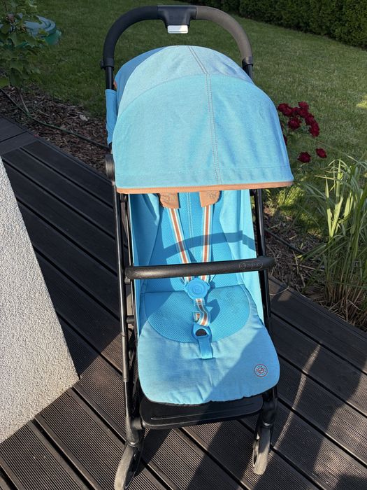 Wozek spacerowy Cybex Beezy 2.0 Beach Blue 100 % sprawny