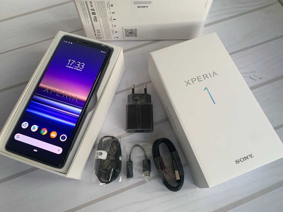 нова ™ XPERiA 1 SONY • Dual-sim 128Gb J9110 - Запаковані, з Гарантією