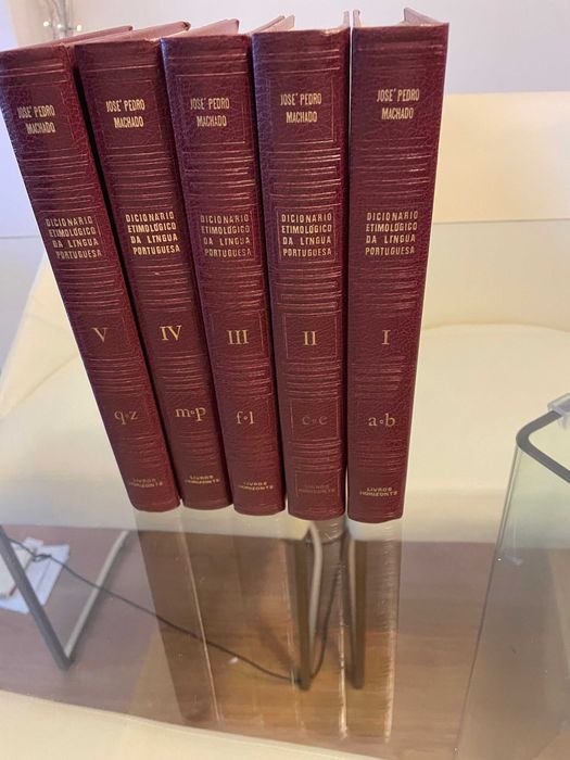 Dicionário Etimológico da Língua Portuguesa 5 vol. (completo)
