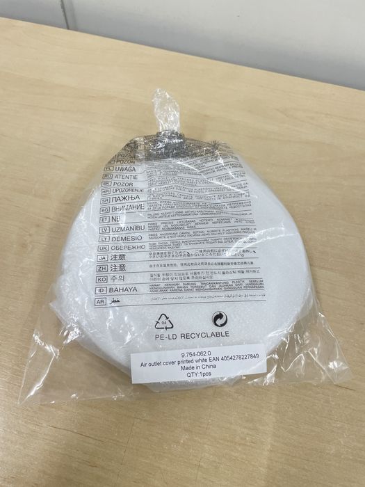 Zaślepka Filtra Hepa Biała odkurzacz Karcher VC 3 Premium Cyklonowy