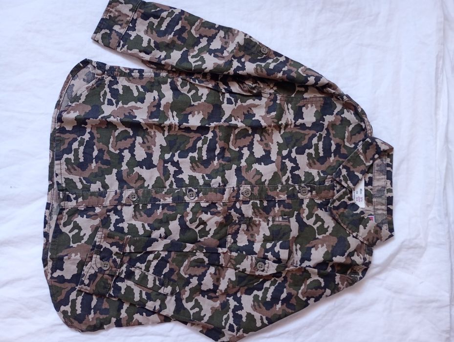 Camisa menino 3/4 anos padrão tropa