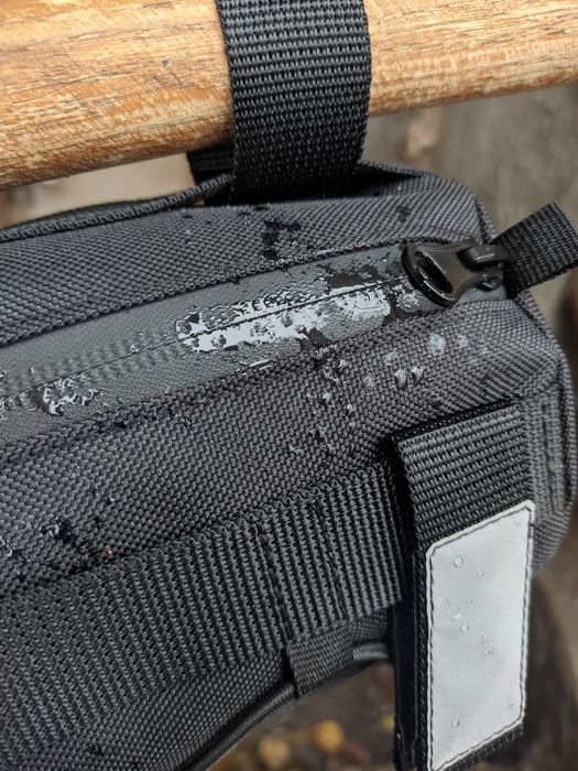 Велосумка на руль ручной работы 3.