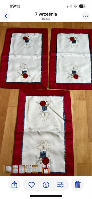 Serwetki po 5zl.
