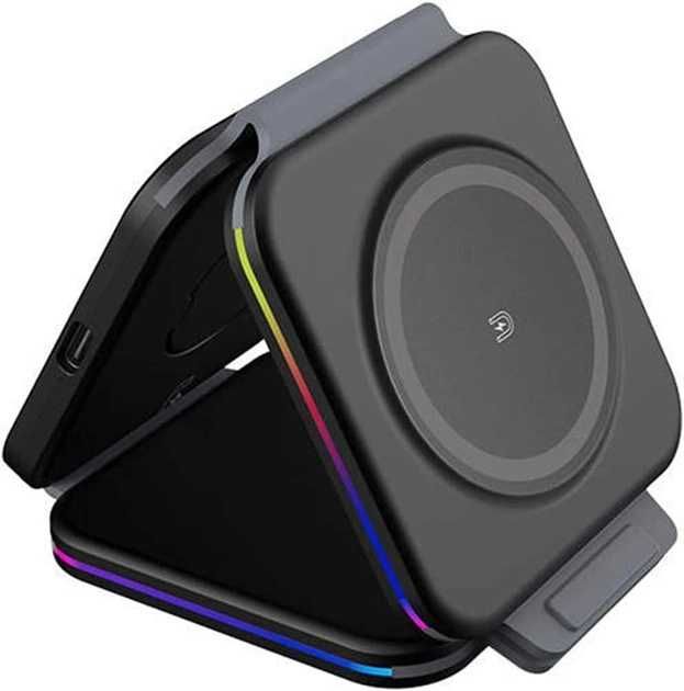 MagSafe зарядка 3-в-1 | Телефон, Навушники, Годинник — все в одному