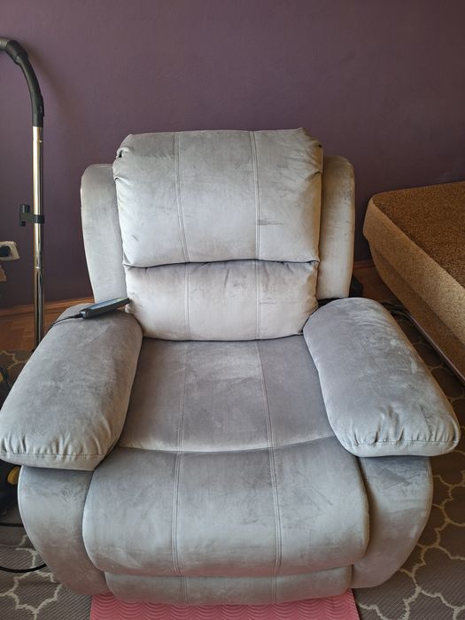 Fotel elektryczny rozkładany, do salonu, do rehabilitacji, do biura