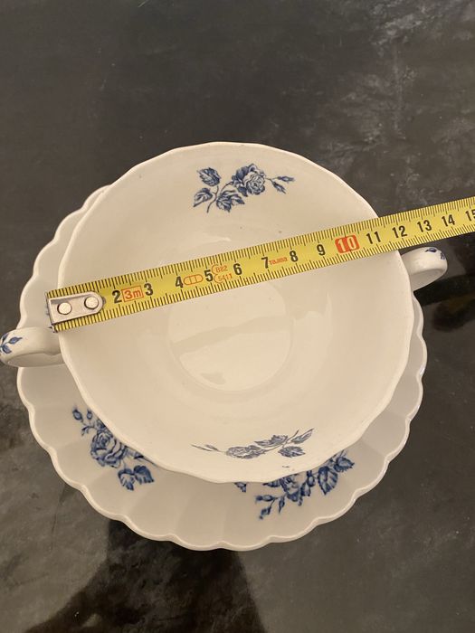 Conjunto de pratos de sopa de Inglaterra