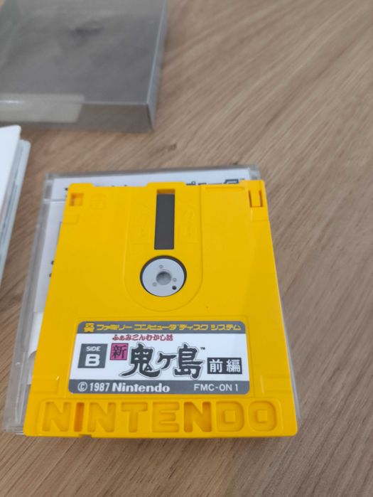 Famicom Mukashi Banashi Shin Onigashima Zenpen CIB Nintendo Famicom Disk System Nes Pegasus