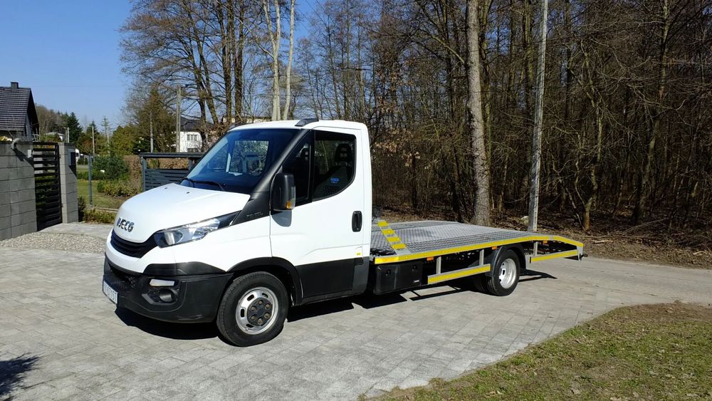 Iveco DAILY  IVECO Laweta 2.3 157KM Niski Przebieg Nowa Zabudowa Pneumatyka !!!