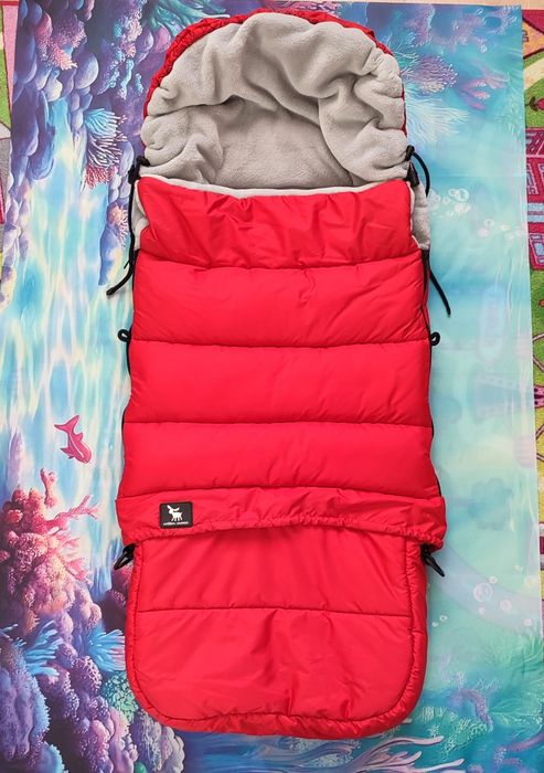 Cotton Moose Śpiwór śpiworek do wózka gruby ciepły zimowy 2w1