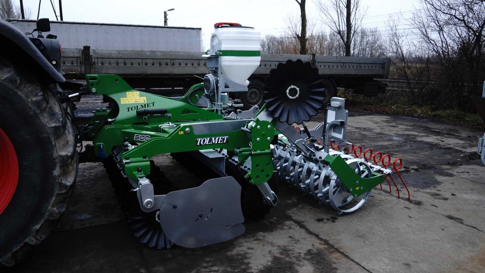 Brona Rapido 3m rozstaw 100cm + Siewnik poplonu TOLMET FULL opcja