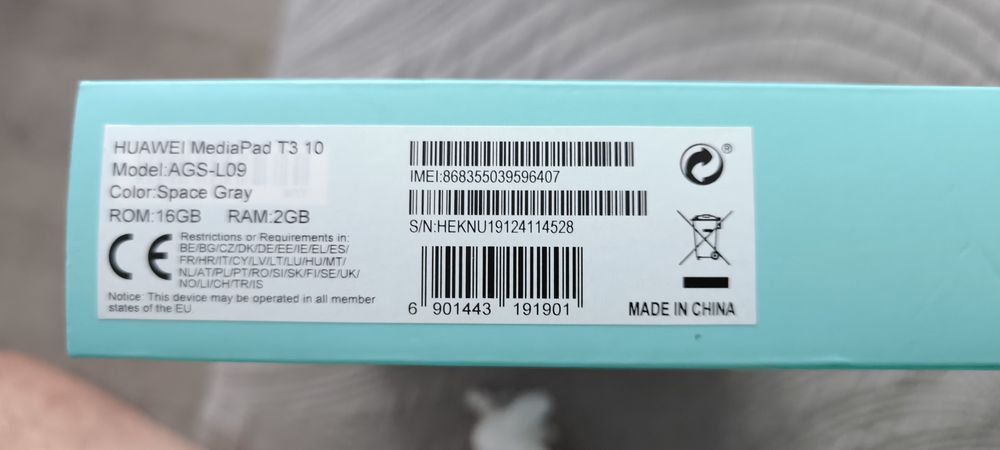 Tablet Huawei MediaPad T3 10