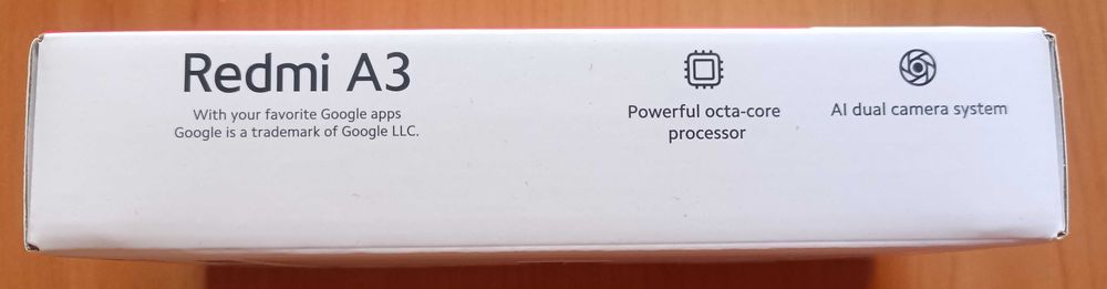 Xiaomi Redmi A3 4G 64GB novo por estrear, selado com garantia