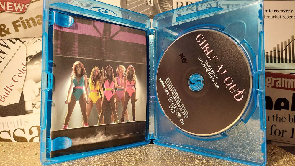 Girls Aloud - Tangled Up Live From The O2 2008 Koncert na Blu-ray