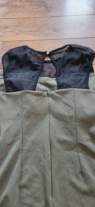 Nowa sukienka midi khaki