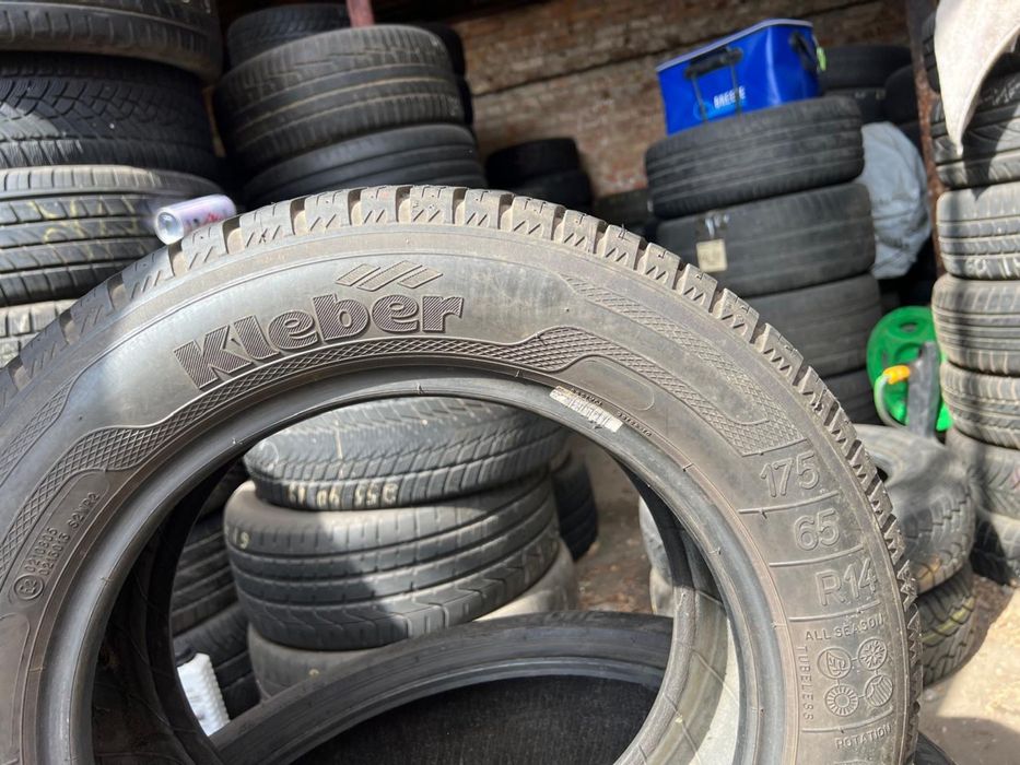 распаровка шины б/у 175/65 R14 Kleber Quadraxer