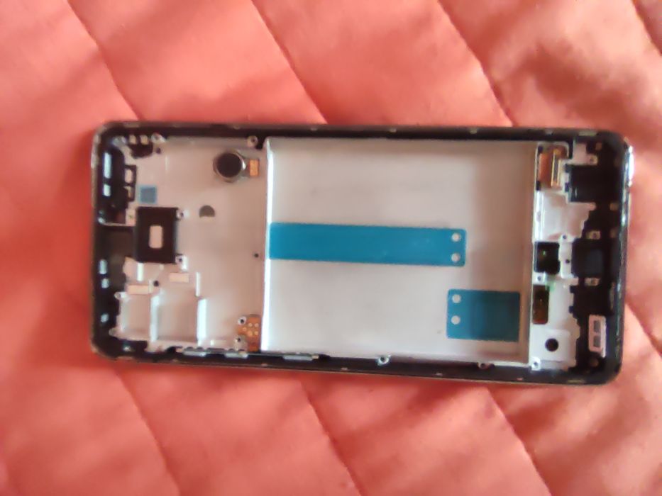 LCD (TfT) + Touch com Frame para Samsung A52S + vidro proteção e tools