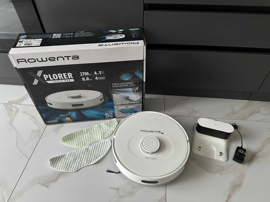 Миючий робот пилосос Rowenta RR8577WH. Ідеальний стан