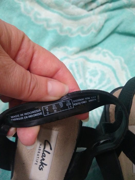 Clarks босоножки 37 размер