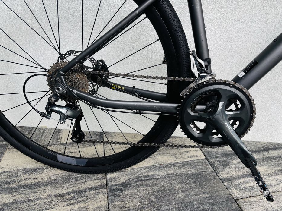 Gravel Bergamont Grandurance, hydraulika, pełna Tiagra