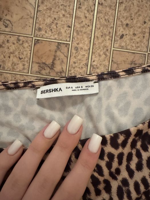 Леопардовый топ