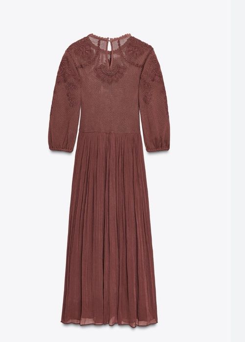 Zara Sukienka Damska Boho S