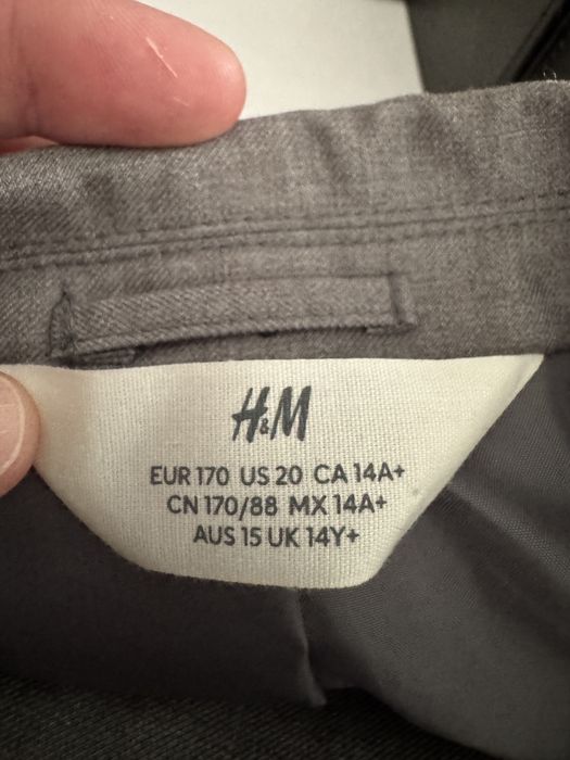 Garnitur H&M dla chlopca 170 cm z Viscoza j. Nowy