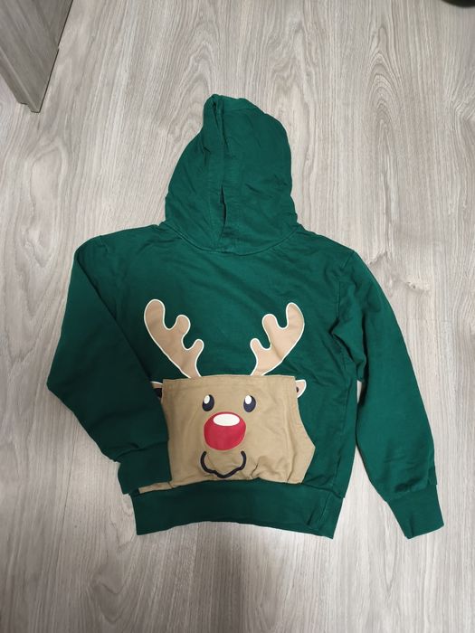 Bluza dziecięca z kapturem rozmiar 134