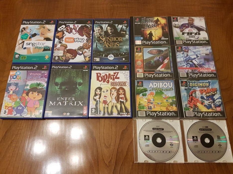 Vendo jogos usados para PS2!
