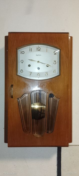 Relógio de Parede Antigo – Reguladora – Com Certificado