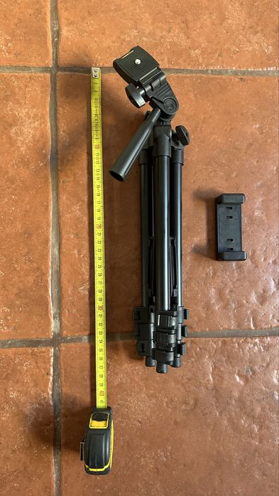 Tripés / suportes para telemóvel e máquina fotográfica