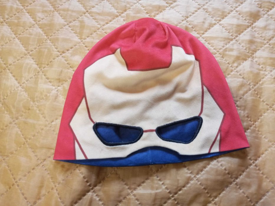 Шапка маска карнавальна Месники Marvel Капітан Америка Желізна людина