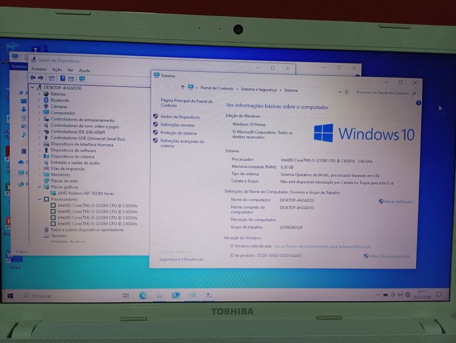 Toshiba Satellite L850
