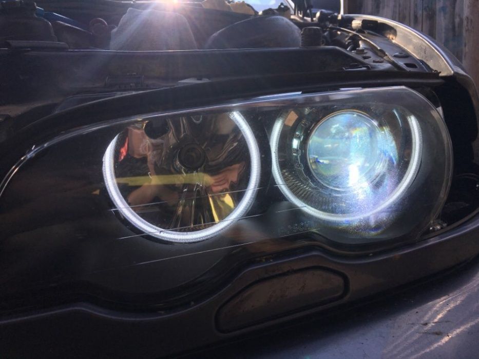Ангельские глазки Angel eyes CCFL белый BMW E46 E36 E39 E38 Е53 БМВ