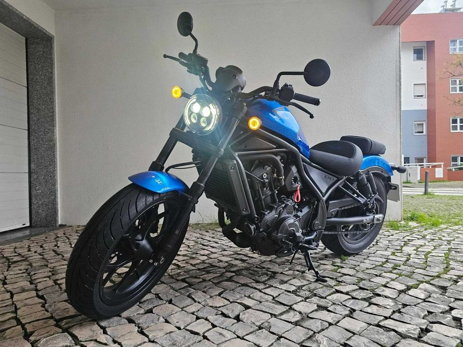 Honda REBEL CMX 1100 com 135 kms de Maio deste ano impecável