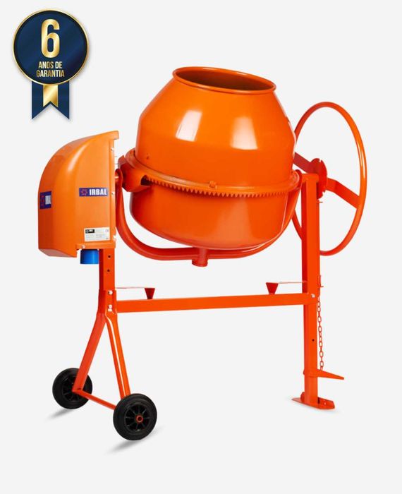 Betoneira Eléctrica IRBAL BDF 150 Balde 140 Lts JL20