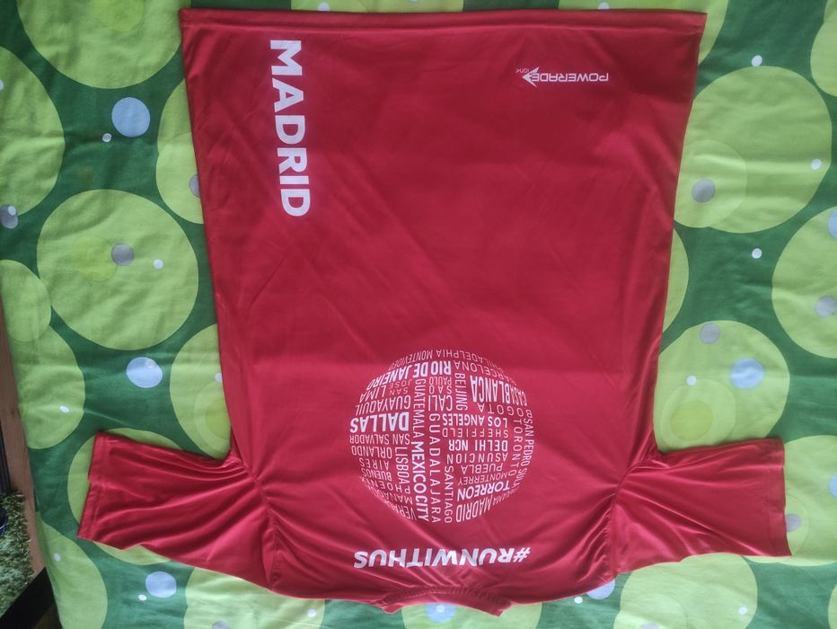 T-shirt Corrida Gold Energy Race  2018 - Madrid - XL
 X