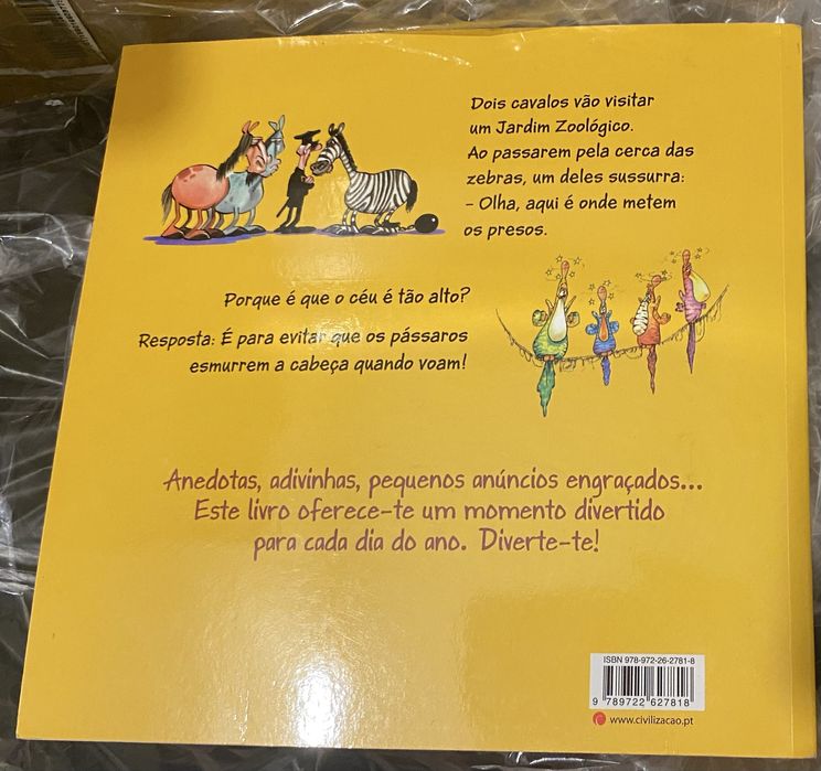 Livro 365 Piadas