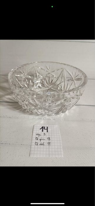 Sprzedam krysztaly z PRL-u