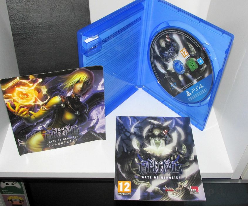 Anima Gate Of Memories PS4 + SoundTrack + Manual