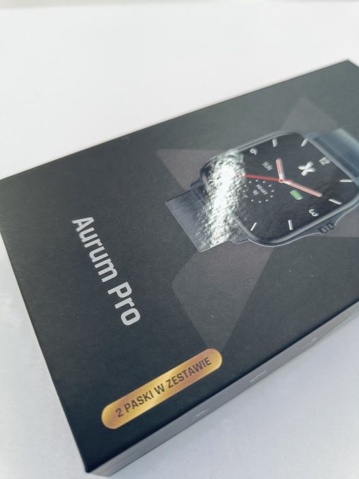 Smartwatch FW55 Aurum Pro Nowy czarny 24 gwarancji faktura