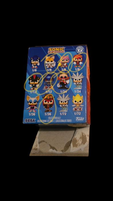 Funko pop Sonic Silver Super Sonic Shadow Tails Eggman Amy