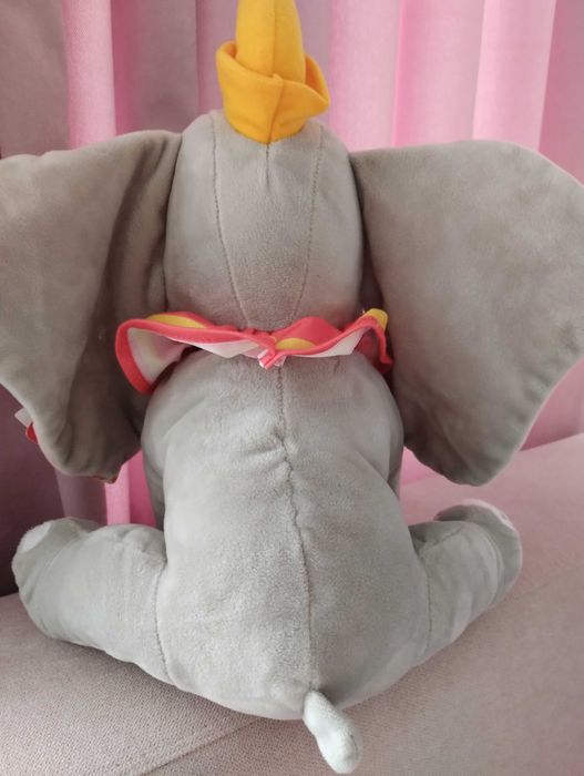 Мягкая плюшевая игрушка Disney слоненок Дамбо Оригинал 30 см