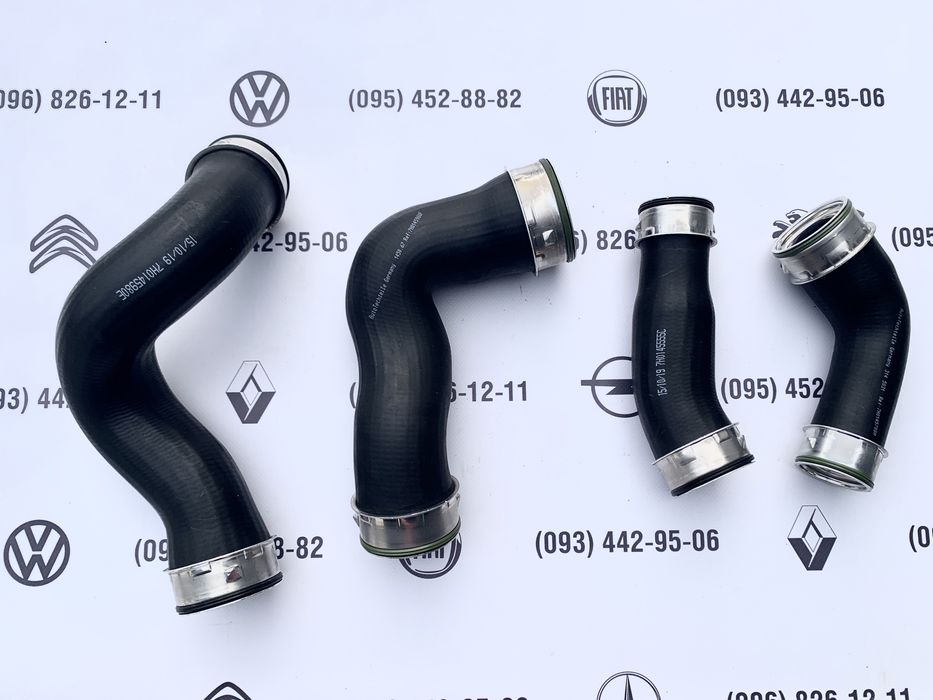 Патрубок інтеркулера турбіни VW T5 T6 Фольксваген Т5 1.9, 2.5 Т6 2.0