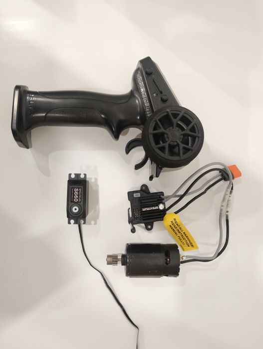 Arrma spektrum nadajnik odbiornik esc silnik nowe serwo nowe