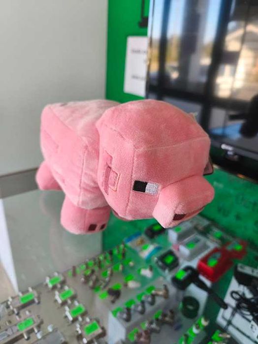 Peluche Minecraft Porco 26cm