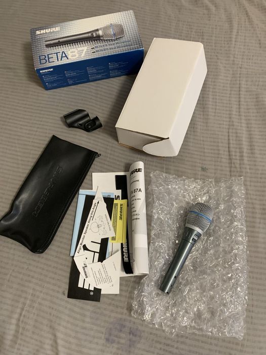 Shure beta 87a Не ev, rcf,   Новий в упаковці.  .