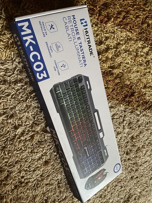 HUTRADE Клавіатура+мишка комплект нове!