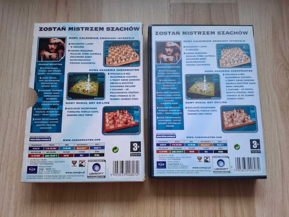 Chessmaster 10th Edition PC szachy – komplet z instrukcją i pudełkiem