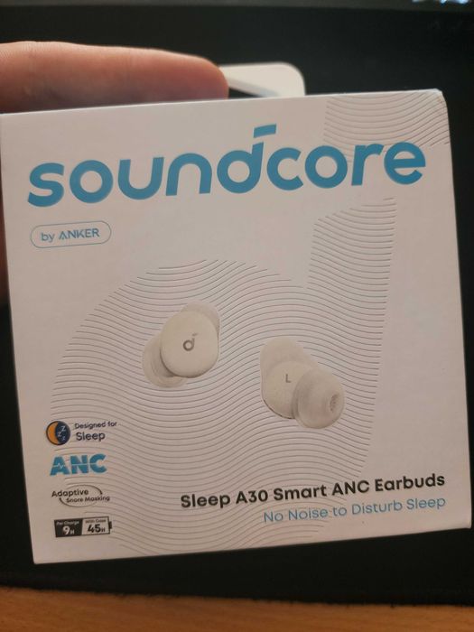Наушники беруши Anker A30 Soundcore Sleep  Новые, запечатанные