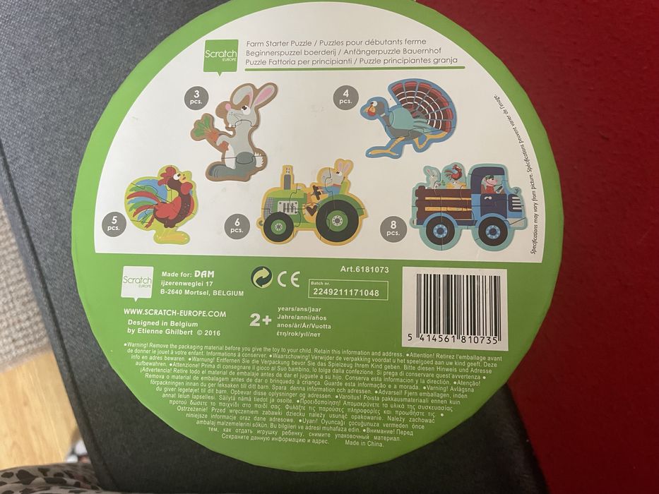 Puzzle dla malucha 2+